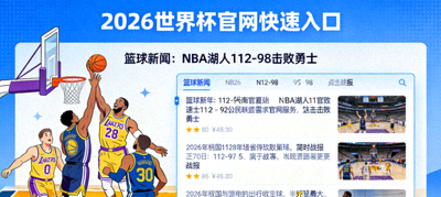2026世界杯官网快速入口 - 篮球新闻：NBA湖人112-98击败勇士